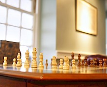 chess in reading room